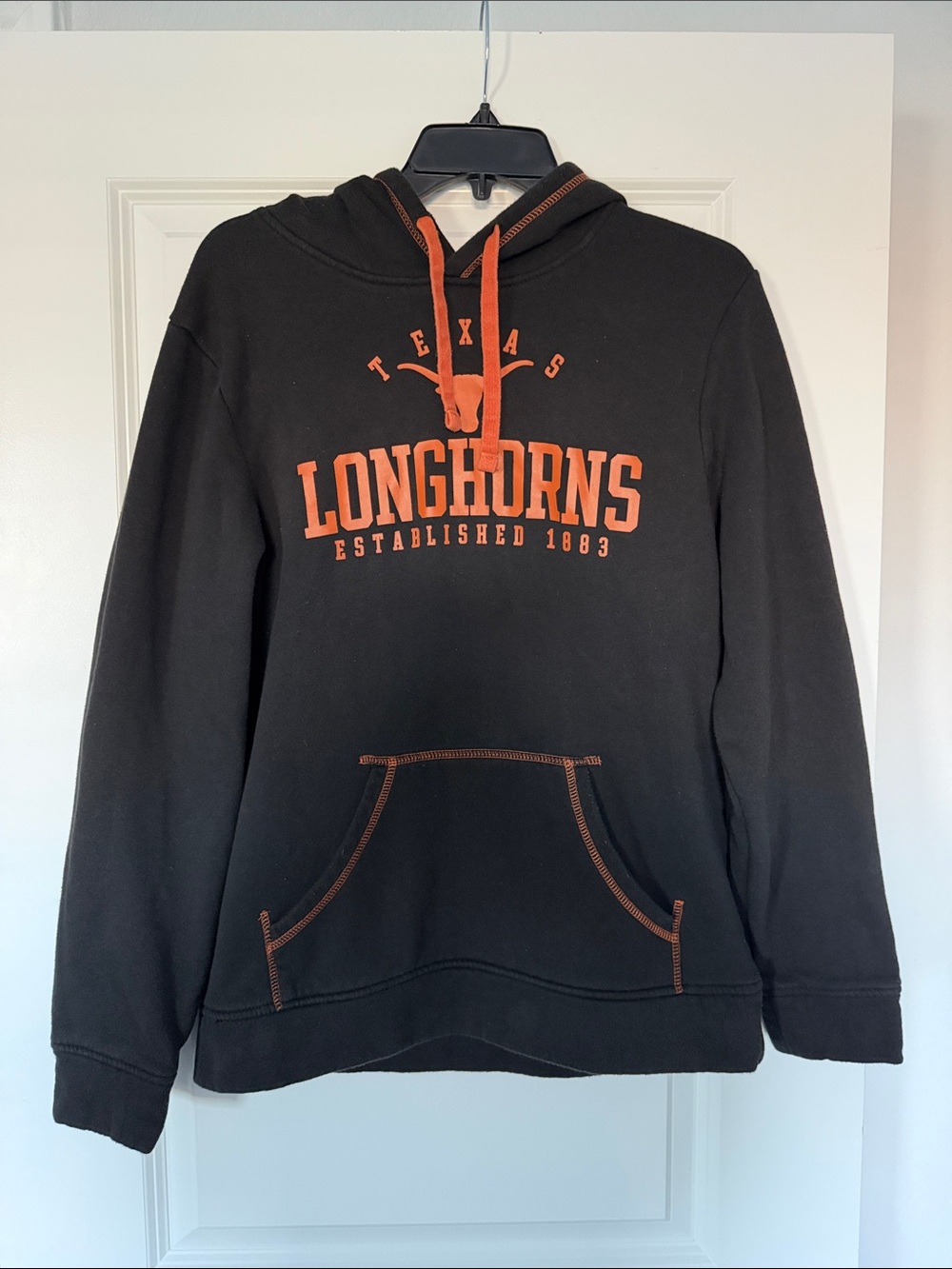 Texas Longhorns Black & Burnt Orange Hoodie - Collegiate Pullover